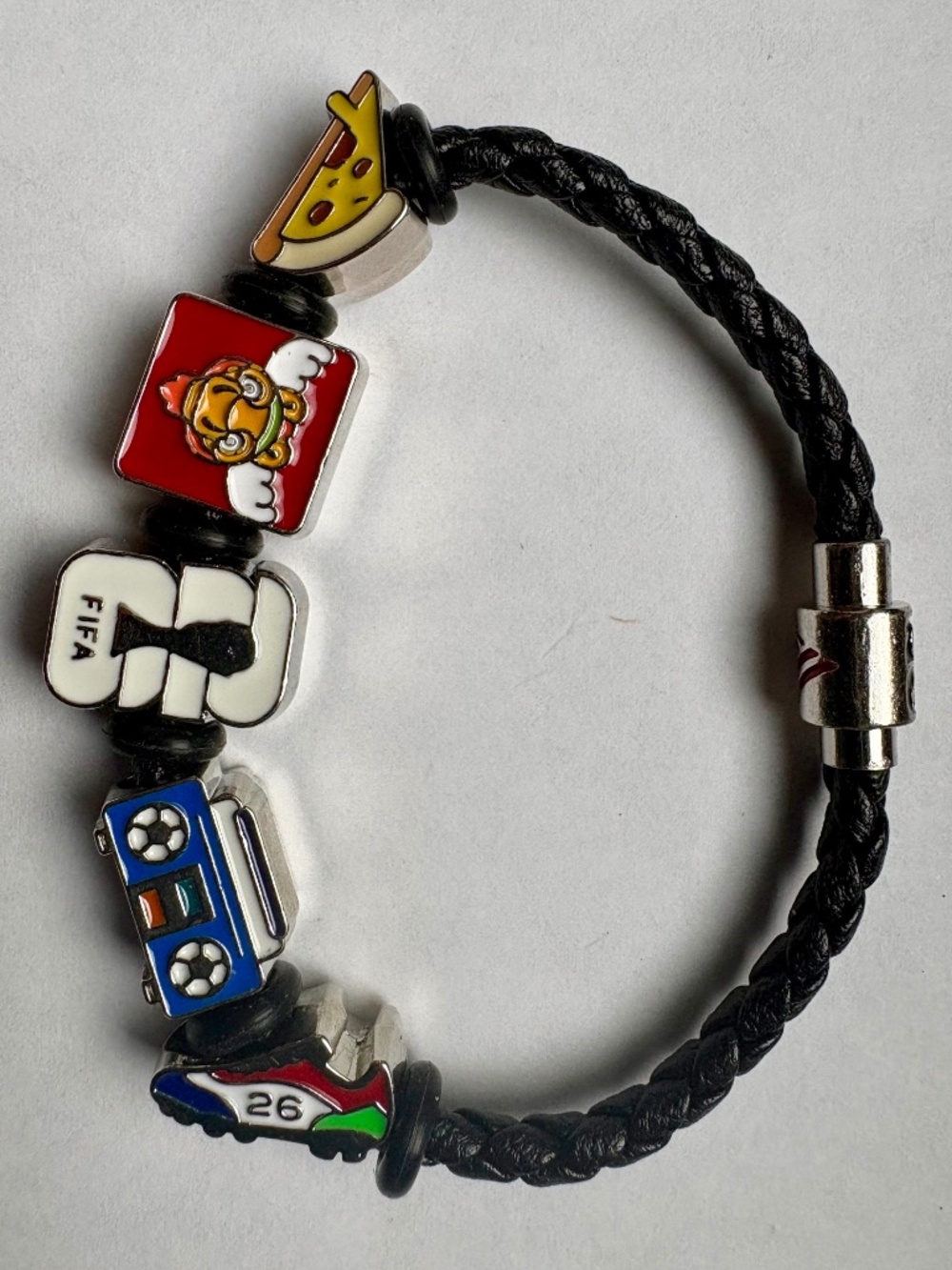 FIFA World Cup 2026 Bank of America Bracelet with World Cup, Soccer & NYC Charms